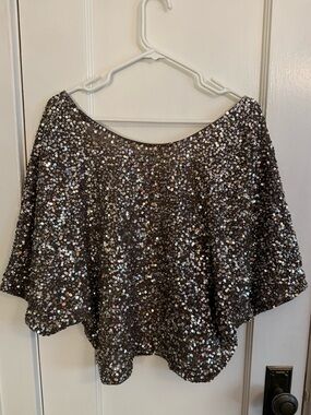 Vince sequin top - size large